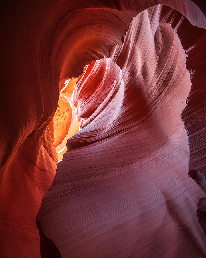 Antelope Canyon Photograph - Beauty Of The Navajo Canyon by Syed Iqbal