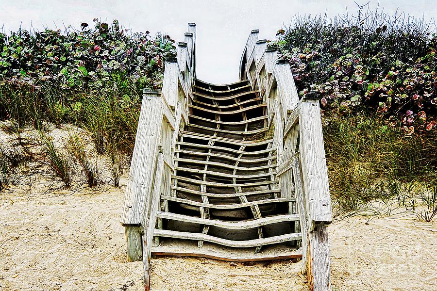 Bedeviled Steps Photograph by Eddy Mann