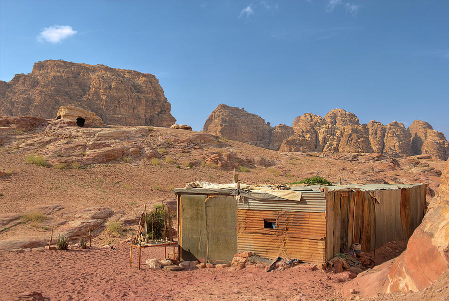 Bedouin Mountain Home Photograph by Nicola Nobile