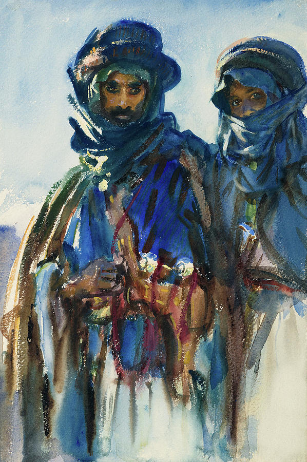John Singer Sargent Painting - Bedouins, 1906 by John Singer Sargent