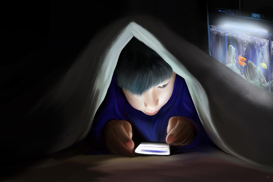 Bedtime Story Digital Art by Mark Taylor