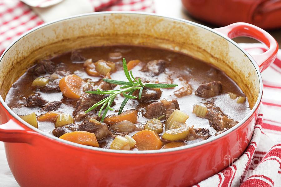 Beef Casserole Photograph by Gustoimages/science Photo Library