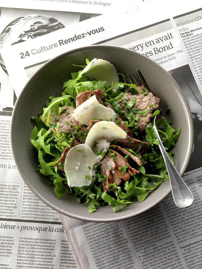 Beef Salad Photograph by Gelberger