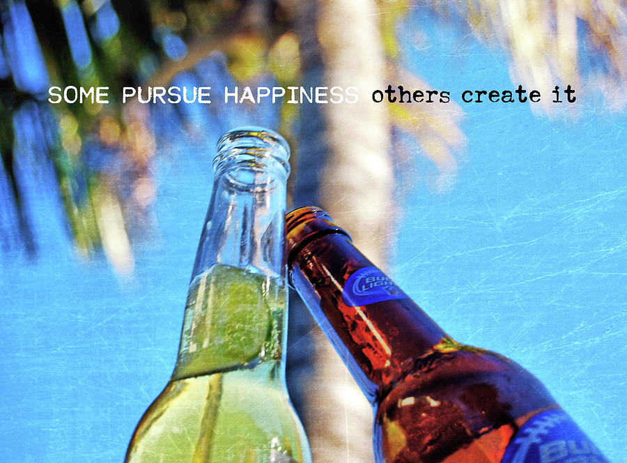 BEER CHEERS quote Photograph by JAMART Photography