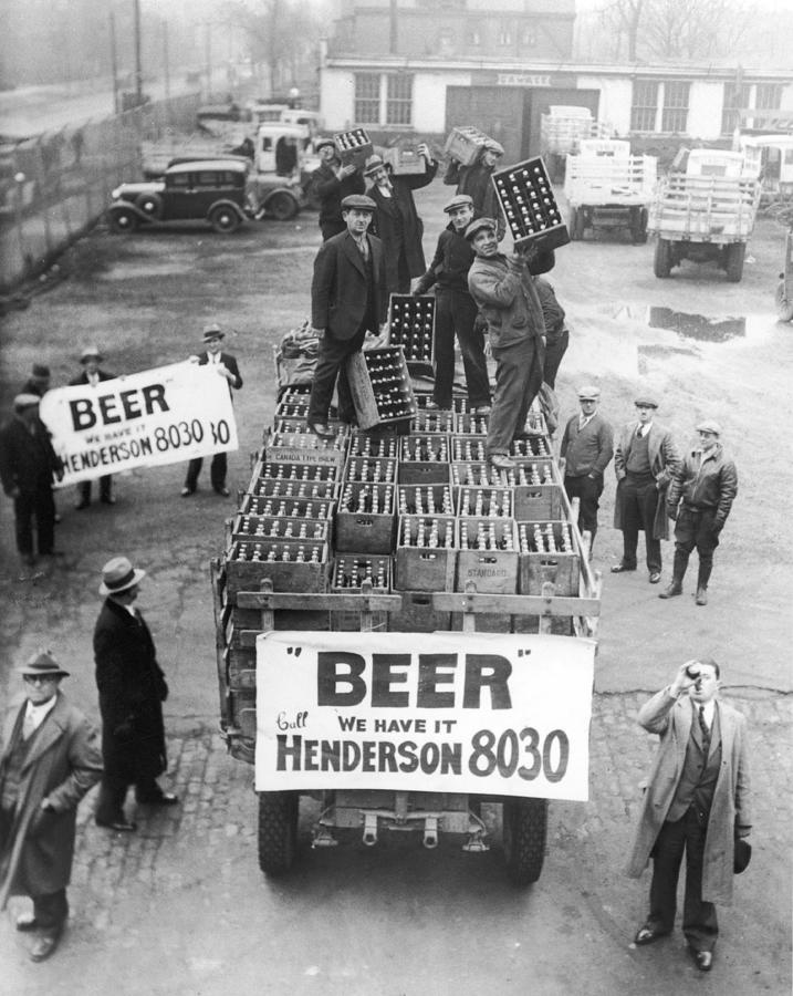 Beer Delivery Truck Photograph by LIFE Picture Collection