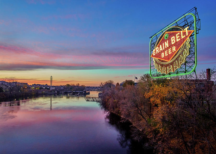 Minneapolis Photograph - Beer On The Mississippi by Jim Hughes