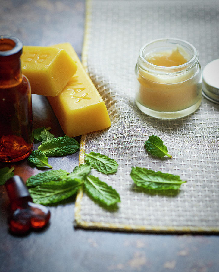 Beeswax And Mint Photograph by Catherine Gratwicke