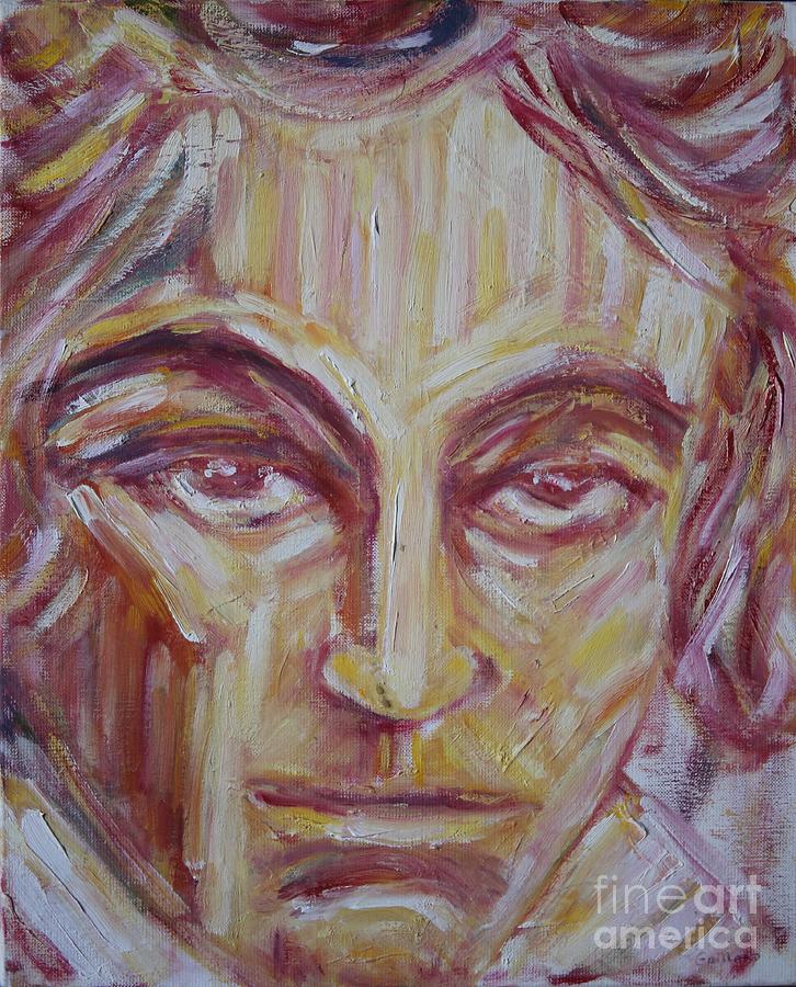 Beethoven, 2005 Painting by Annick Gaillard