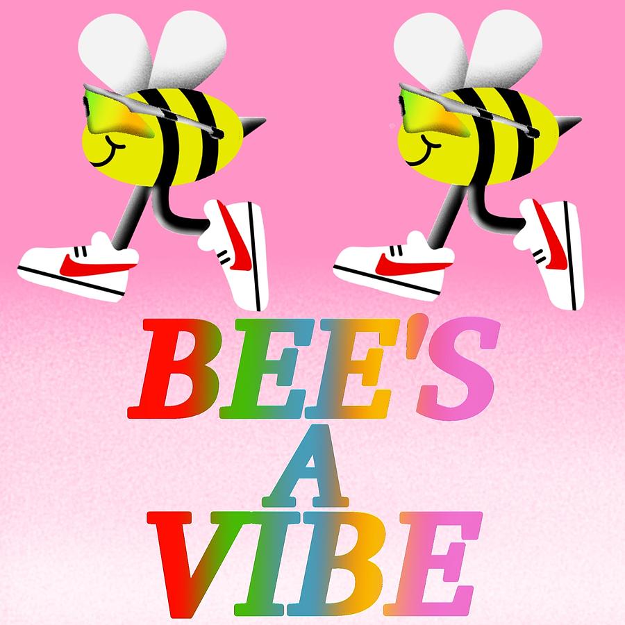 Bees Digital Art - Beez by Justin Edmonds
