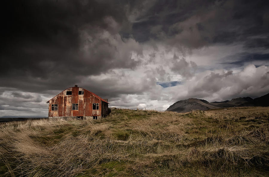 Barn Photograph - Before The Storm by orsteinn H. Ingibergsson
