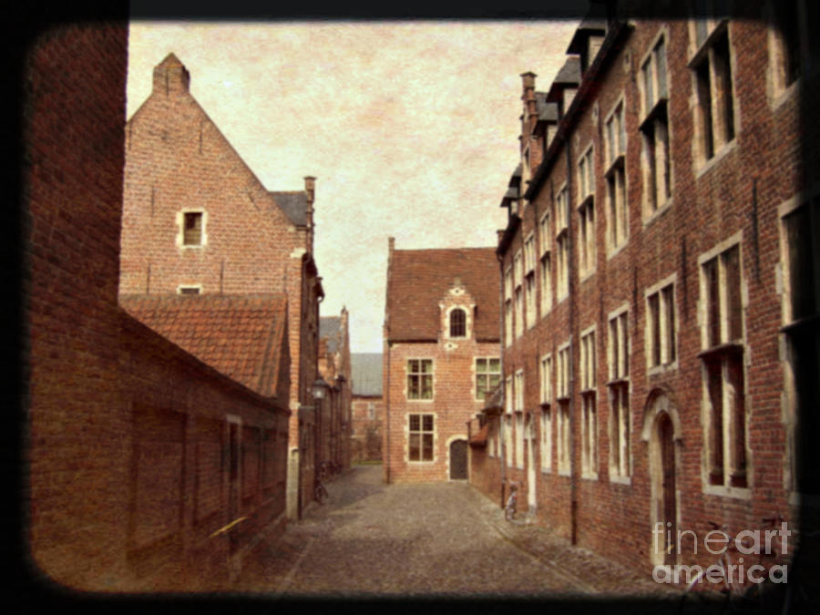 Beguinage Leuven Vintage by Jurgen Huibers Beguinage Leuven Vintage by Jurgen Huibers