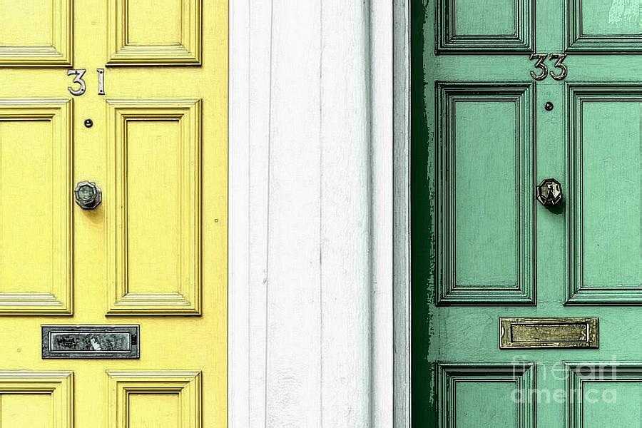 Behind The Green Door Digital Art By Jd Bearden