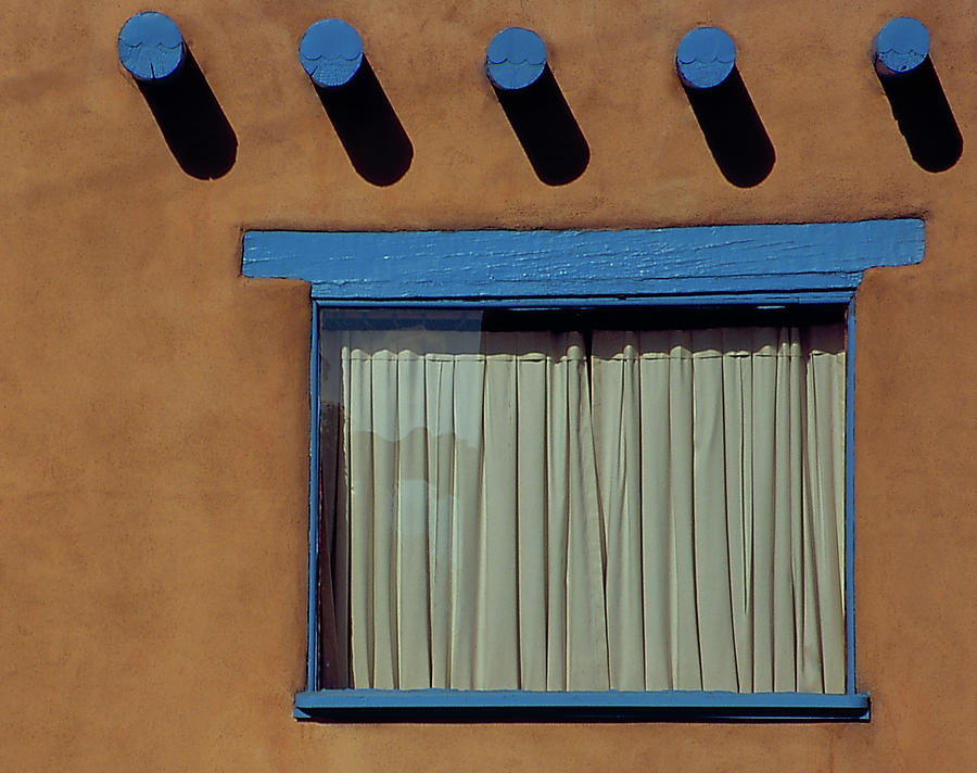 Beige and Blue Photograph by S Katz