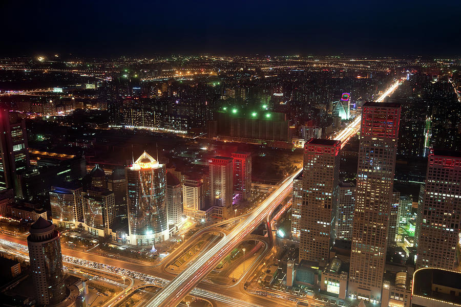 Beijing Central Business District Photograph by Fototrav