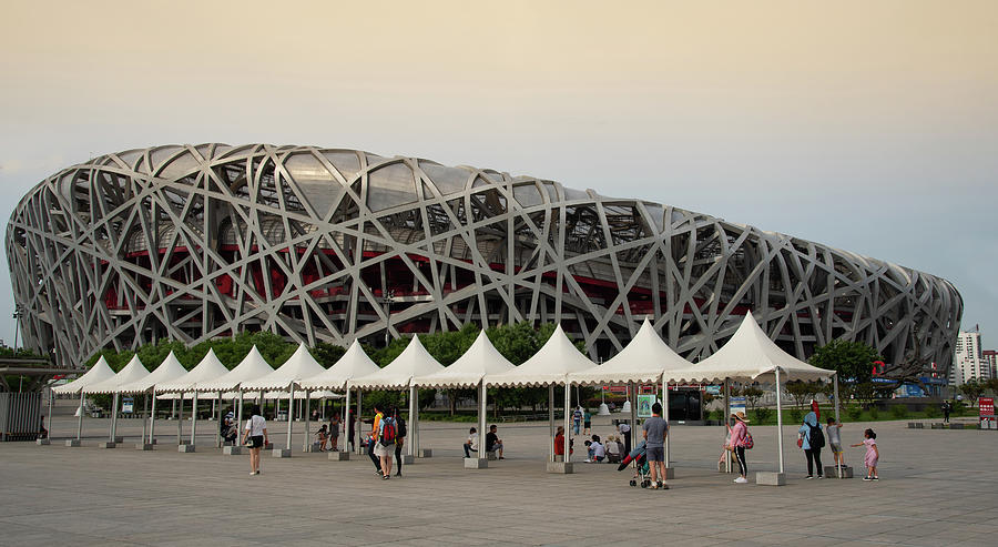 Beijing Olympic park Photograph by Michalakis Ppalis