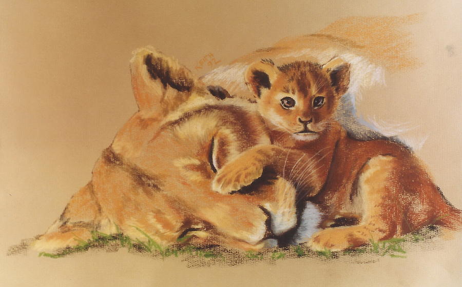 Being Mom Pastel by Barbara Keith