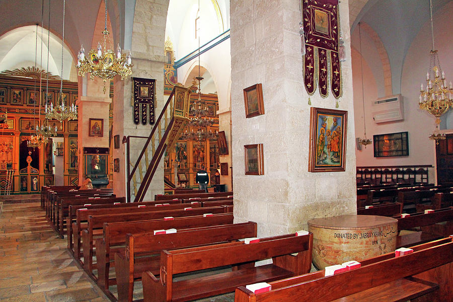 Beit Jala Virgin Mary Church Photograph by Munir Alawi