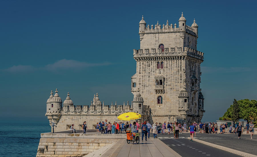 Belem Tower, Portugal Photograph by Marcy Wielfaert