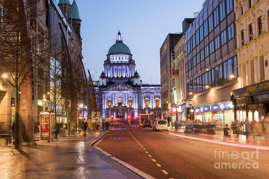 Architecture Photograph - Belfast City Hall by Juli Scalzi