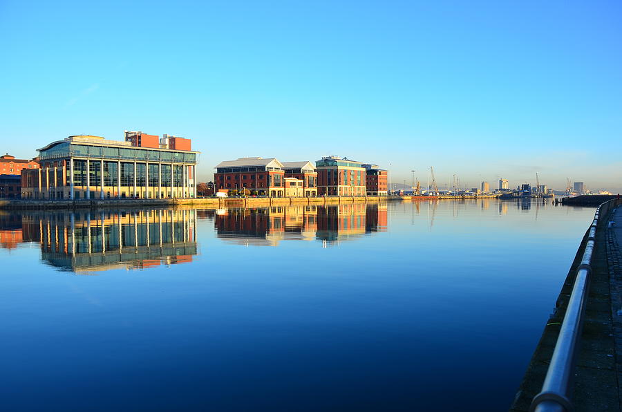 Belfast Lough Buildings Early Morning Photograph by David Dawson Image Belfast Lough Buildings Early Morning Photograph by David Dawson Image
