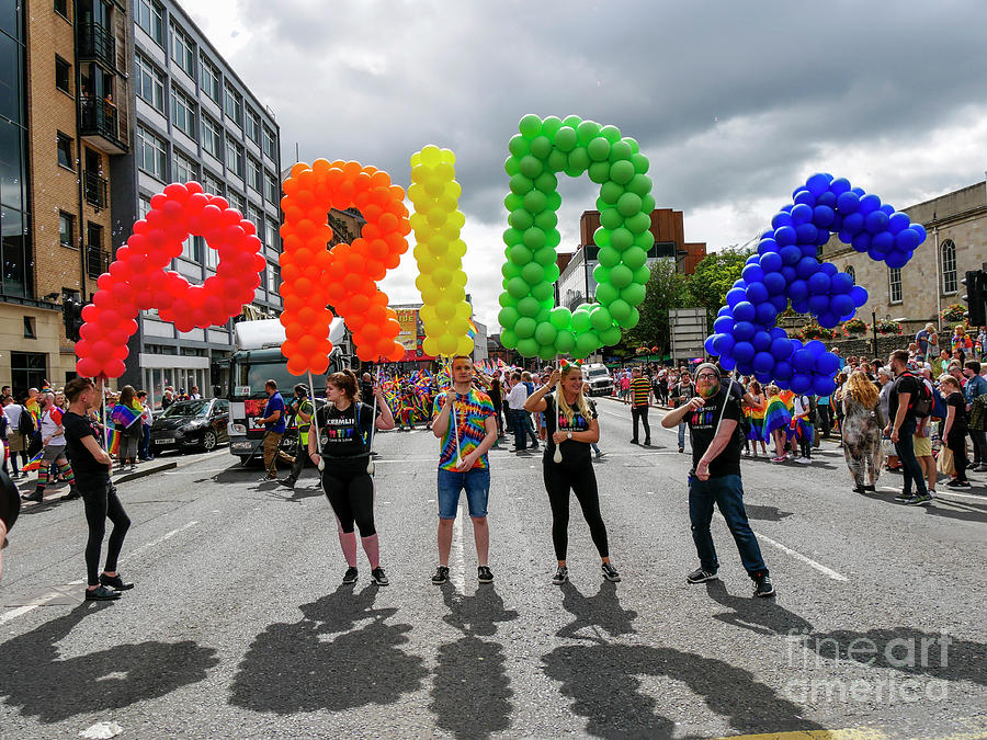 Belfast Pride Photograph by Jim Orr