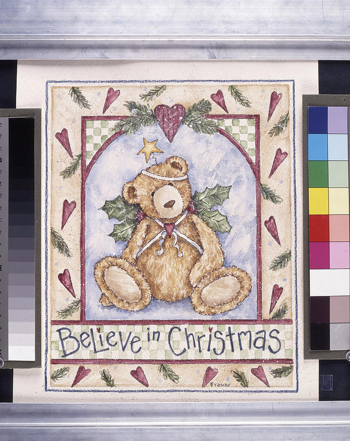 Believe In Christmas Painting by Shelly Rasche