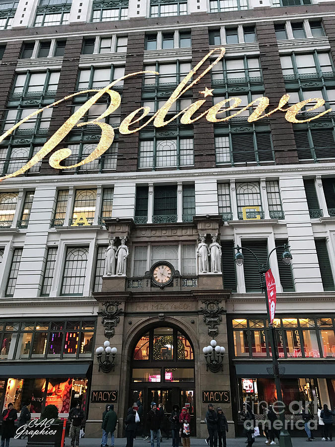 Believe NYC Photograph by CAC Graphics