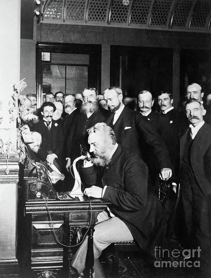Bell Opening New York-chicago Telephone Photograph by Bettmann