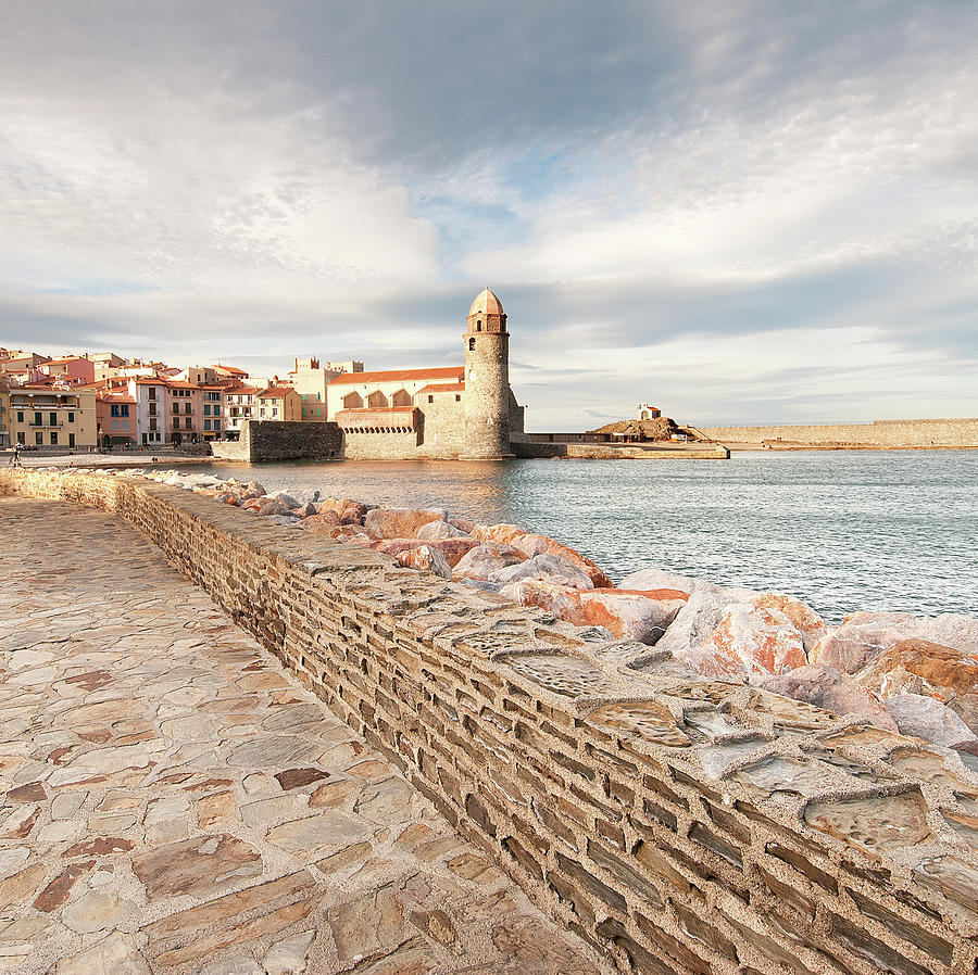 Bell Tower Of Collioure Photograph by G.v Photographies