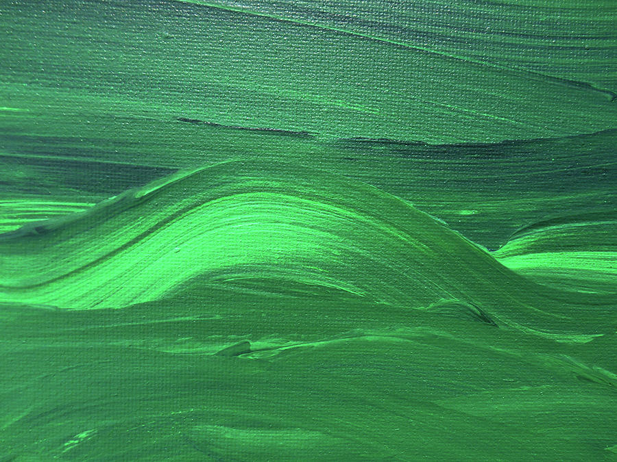 Bella Terra Verde Abstract Green Decor Xi Painting