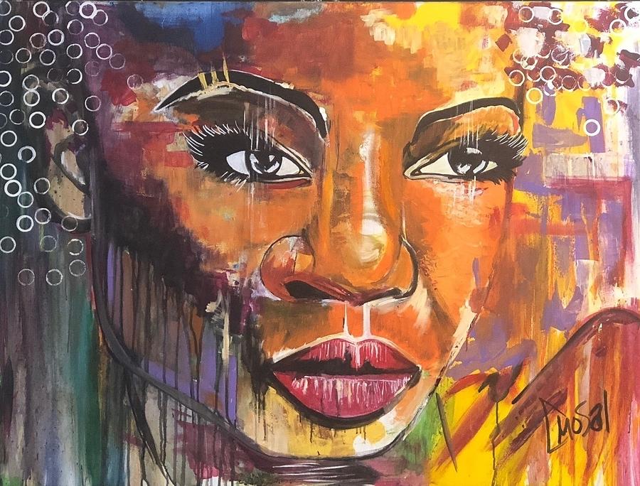 Belle Re'nee Painting by Mosal Morszart - Fine Art America