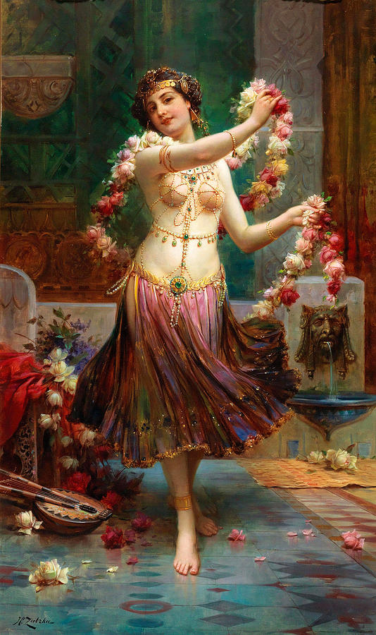 Belly Dancer Painting