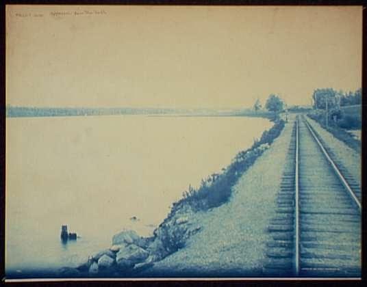 Vintage Painting - Beloit, Wisc. approach from the north 1898 by Celestial Images