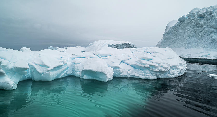 Below Surface Portion Of Iceberg Photograph by Panoramic Images - Fine ...