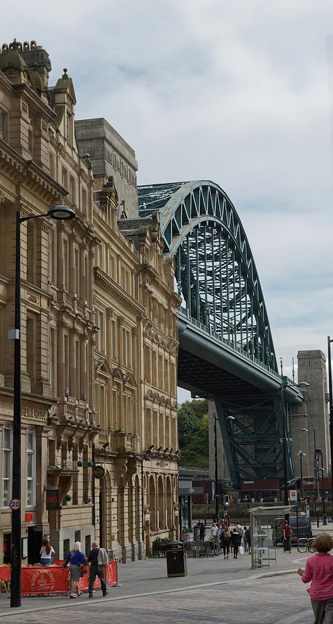 Below The Tyne Bridge Photograph by Jeff Townsend