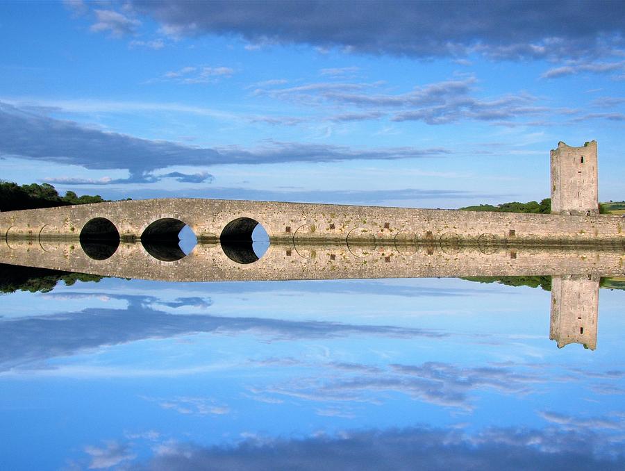 Belvelly Castle Reflection Photograph by Joan Stratton