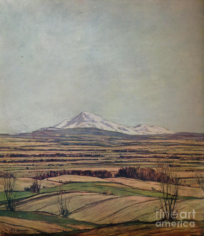 Ben Ledi Drawing by Print Collector