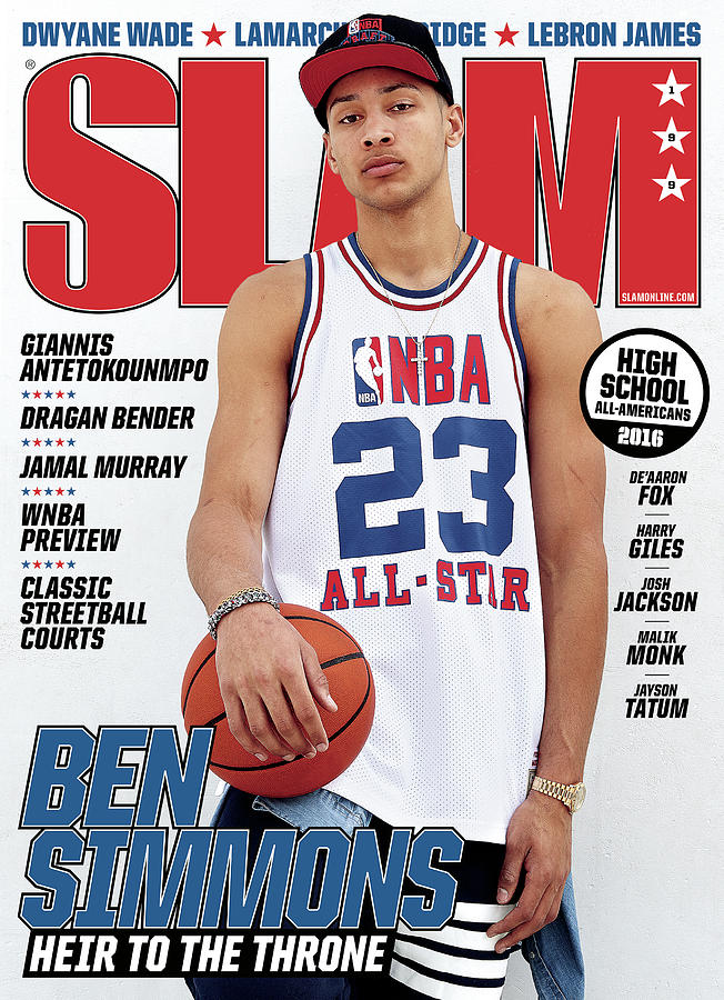 Ben Simmons: Heir to the Throne SLAM Cover Photograph by Tom Medvedich