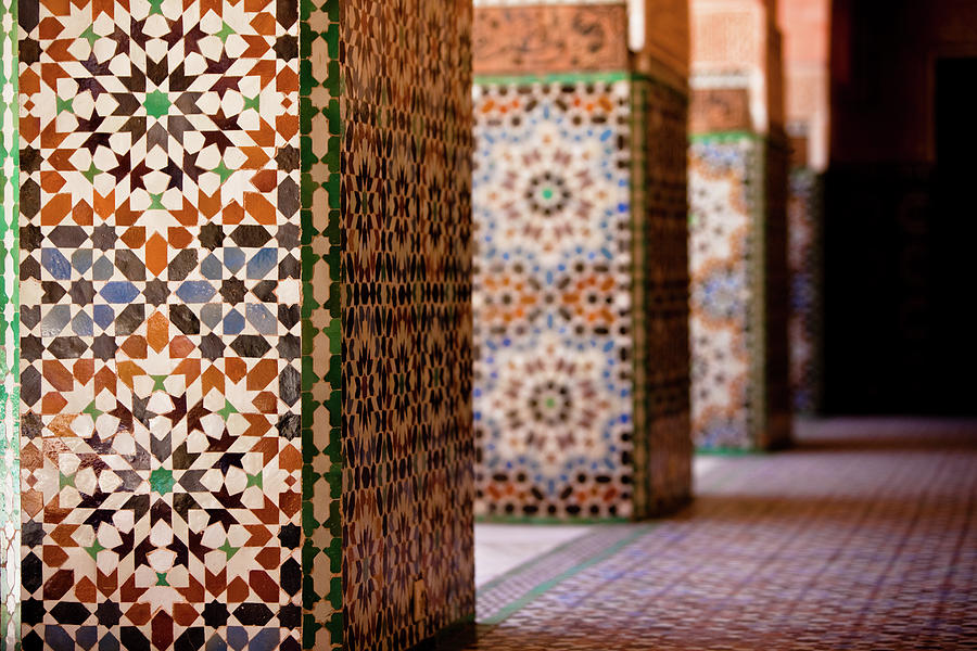 Ben Youssef Medersa Photograph by Kelly Cheng Travel Photography