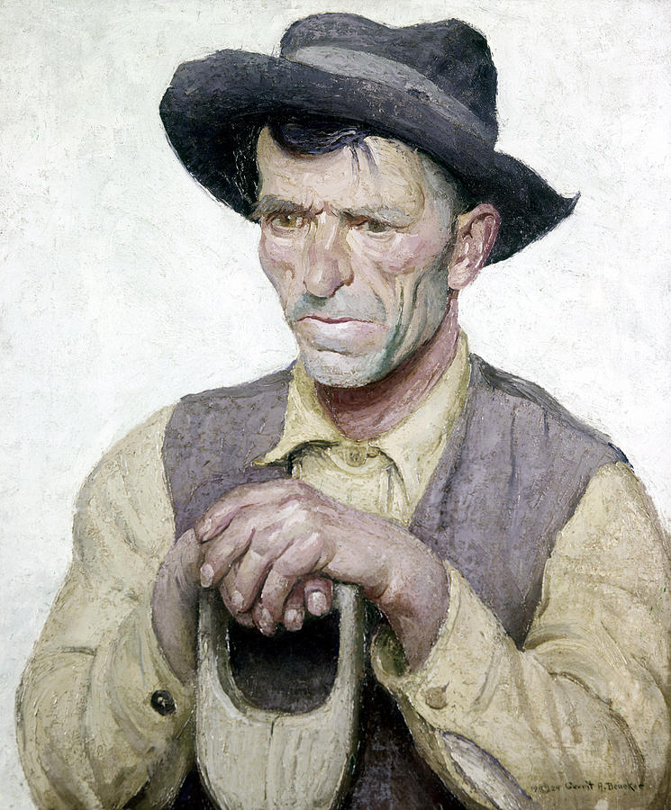 From the Soil, 1924 Painting by Gerrit Beneker - Fine Art America