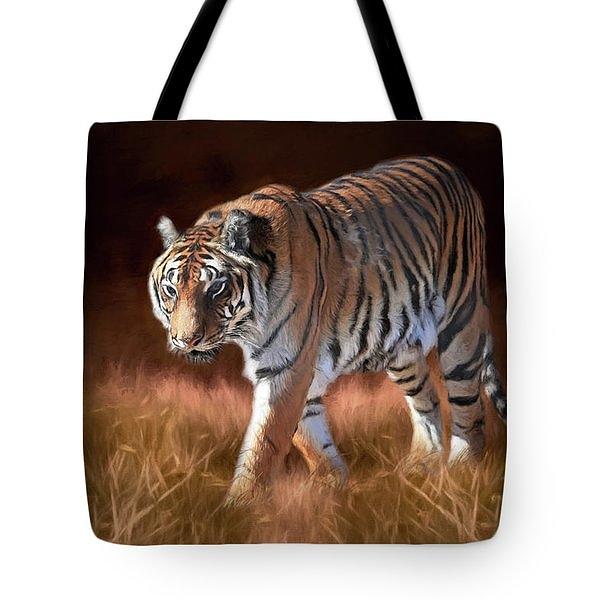 Bengal On the Prowl-Tote Photograph by Donna Kennedy