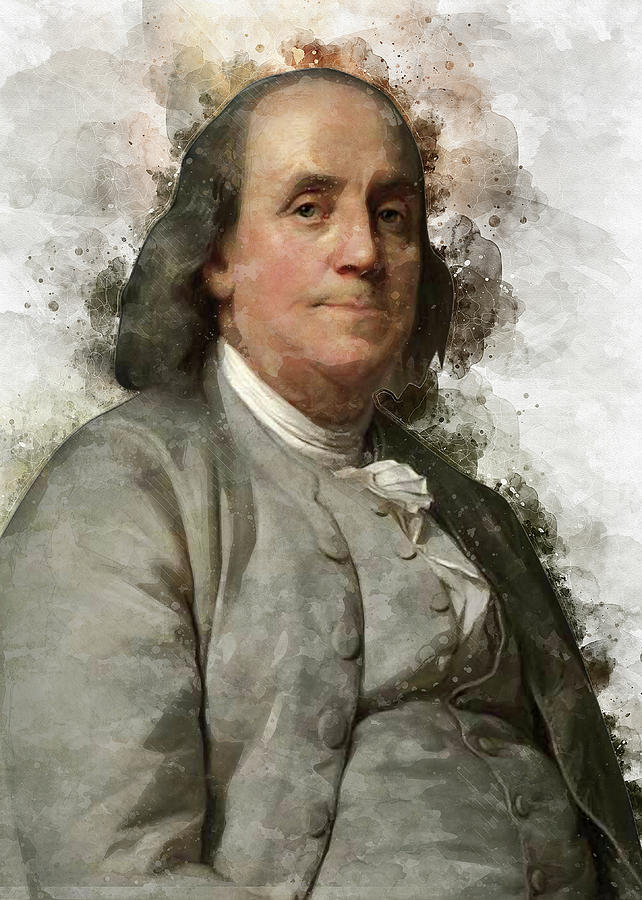 Benjamin Franklin Digital Art By Ahmad Taufiq - Fine Art America