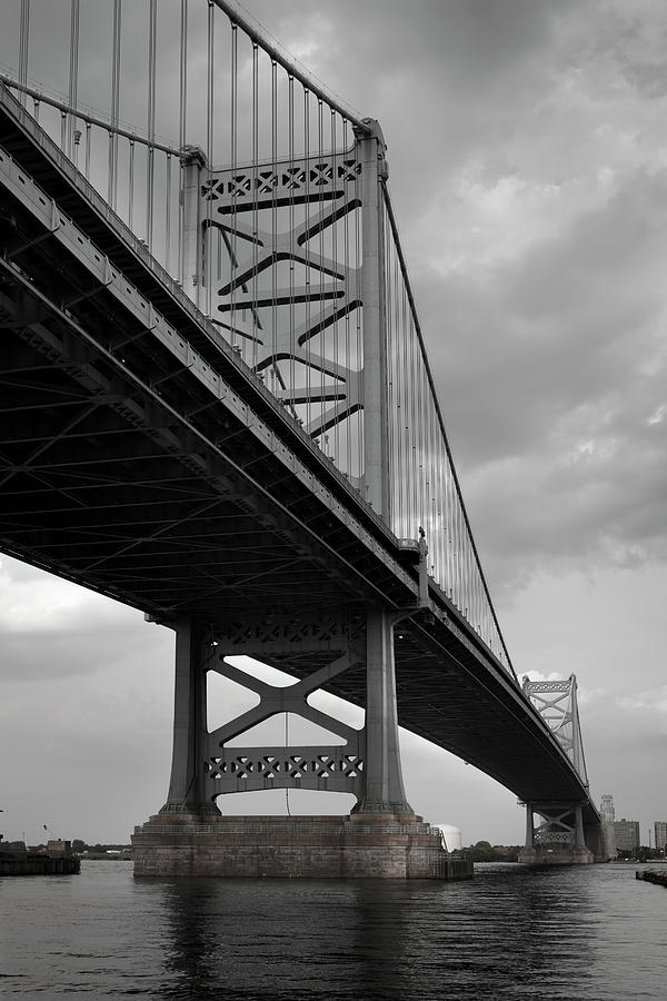 Benjamin Franklin Bridge Photograph by Miguelmalo