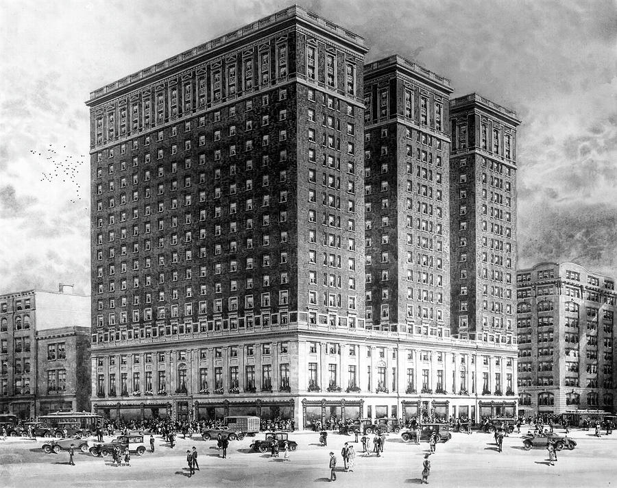 Benjamin Franklin Hotel Photograph by James Dillon