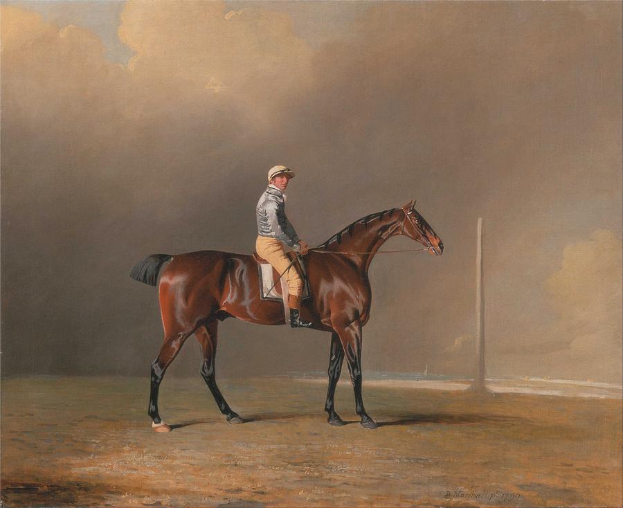 Benjamin Marshall - Diamond, With Dennis Fitzpatrick Up Painting