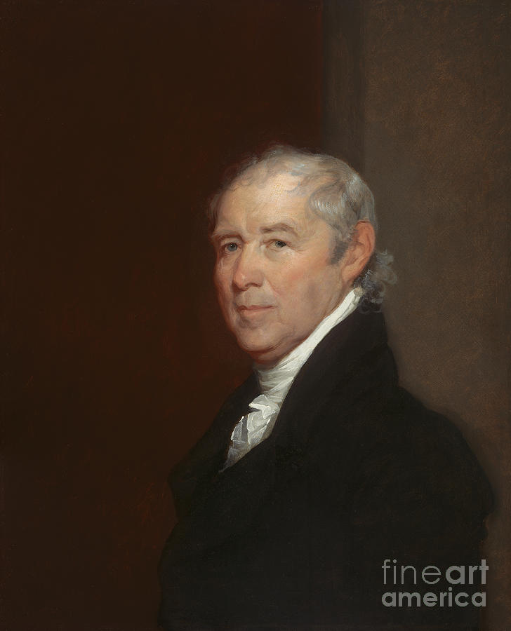 Portrait Painting - Benjamin Tappan, 1814 by Gilbert Stuart