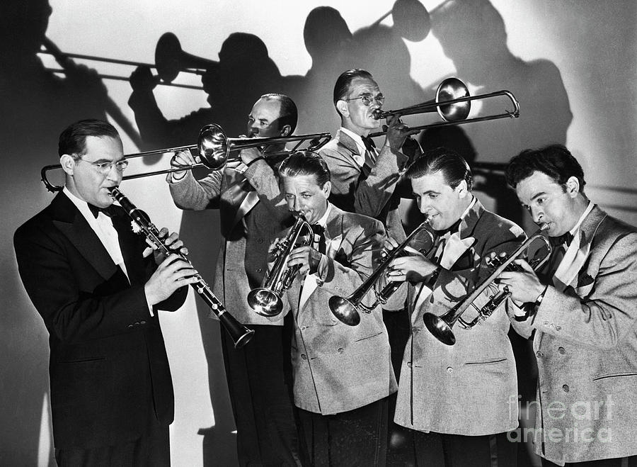Benny Goodman And Band Performing Photograph by Bettmann