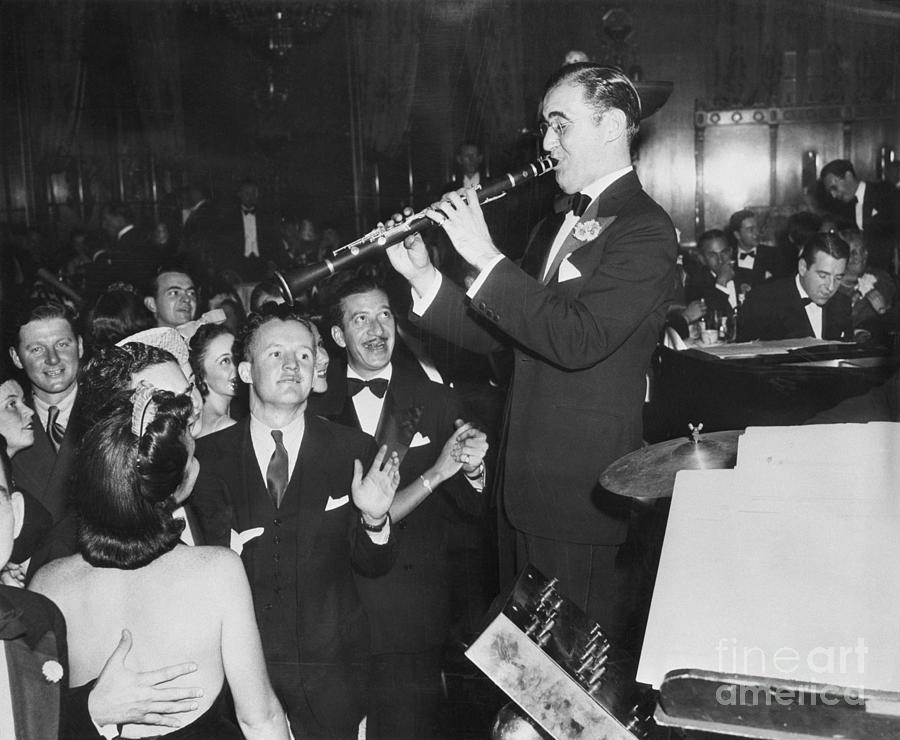 Benny Goodman Playing At The Waldorf Photograph by Bettmann