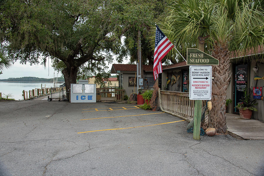 Benny Hudson Seafood Photograph by Dennis Schmidt