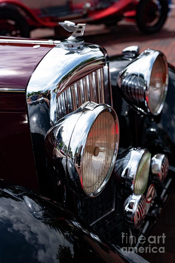 Car Photograph - Bentley at 100 -3 by David Bearden